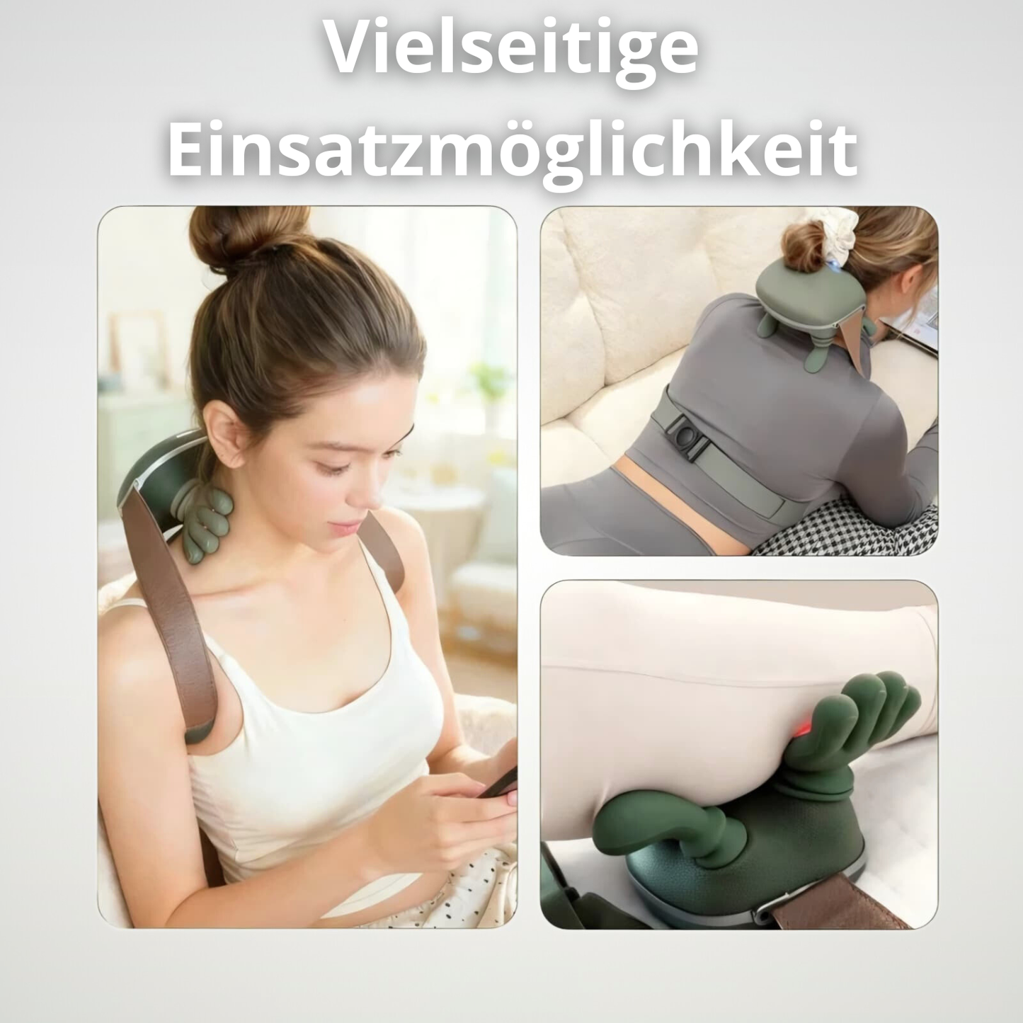 Shiatsu Massagegerät mit Wärmefunktion